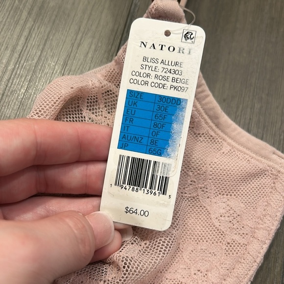 NWT! Natori Bliss Allure Bra - Picture 6 of 11